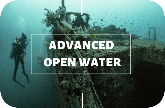 Advanced open water course with legend diving lembongan