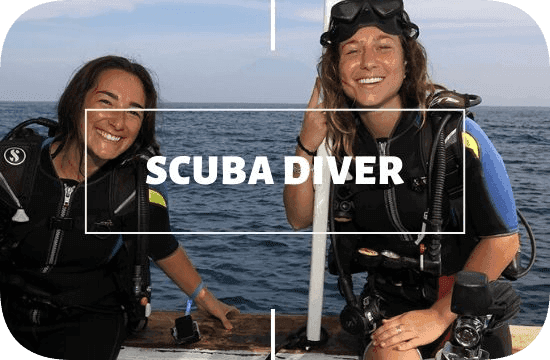 padi scuba diver course with legend diving lembongan