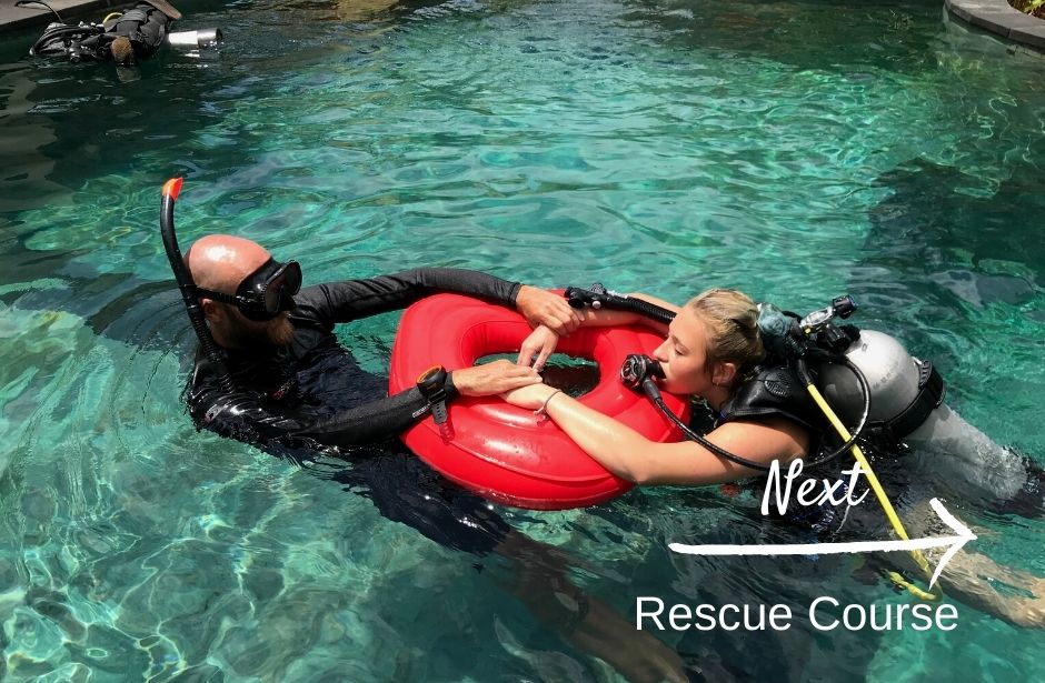 PADI Rescue diver course