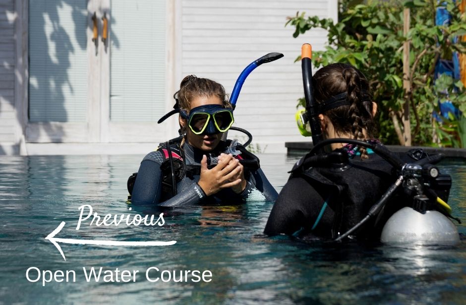 PADI open water course